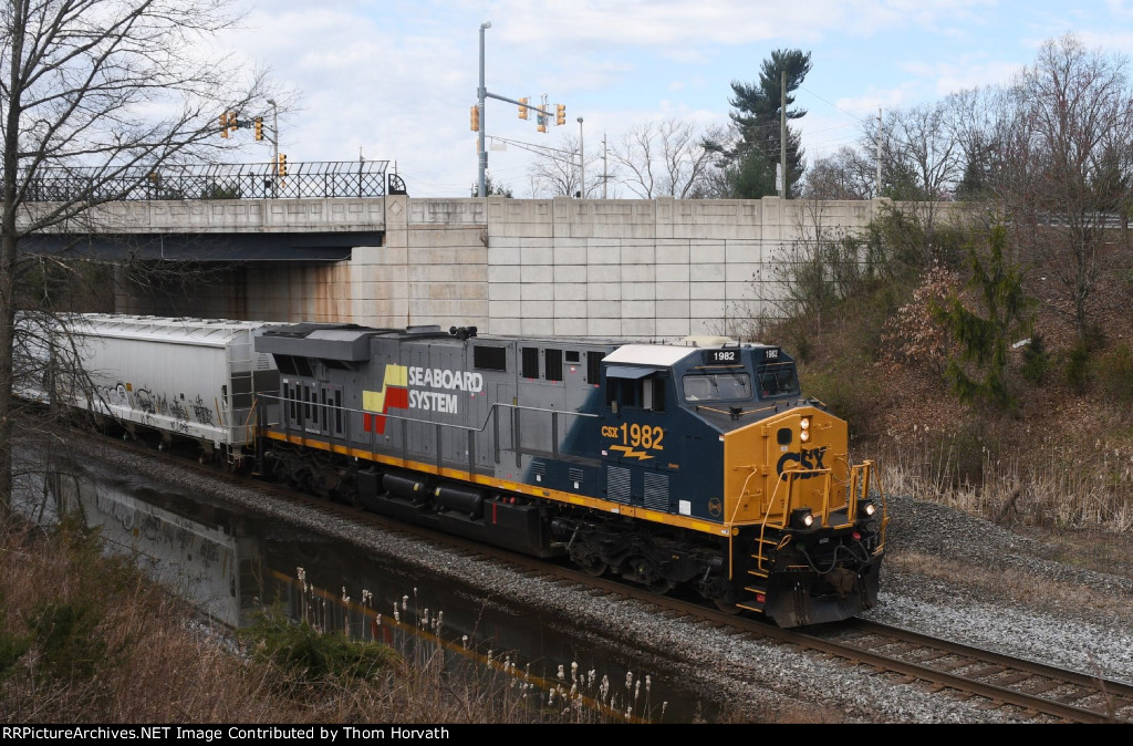 CSX 1982 represents CSX's "half Heritage" to the Seaboard System.